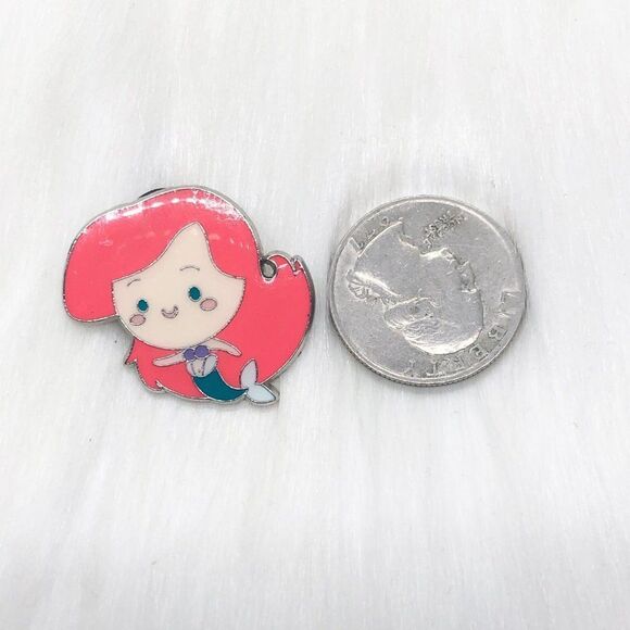 🔮 5/$25 Disney The Little Mermaid Ariel‎ Cutie Pin - Picture 2 of 3